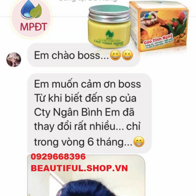 👍[100% Chính Hãng] Cao Tinh Nghệ MPĐT Trắng Da, Mờ Thâm, Ngừa Mụn, Se Lỗ Chân Lông, Hút Sắc Tố | BigBuy360 - bigbuy360.vn