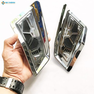 Ốp gác chân em bé xe Airblade 2020 xi Crom