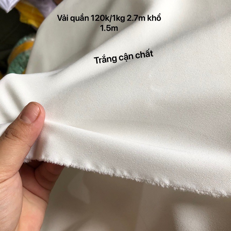 Vải quần cát hàn xuất dư dãn 4 chiều chất đanh mịn may quần xuông, váy áo sét đồ, chân váy, đồ tập