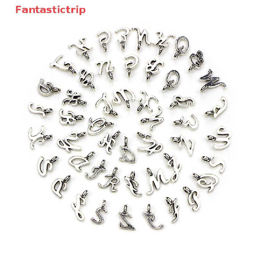 Set 52 Mặt Dây Chuyền Bạc Tây Tạng Hình 26 Chữ Cái A-Z