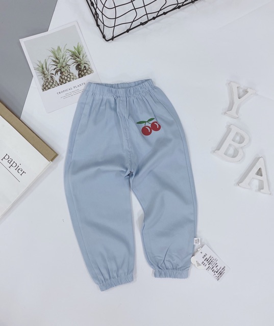 QUẦN BÒ DÀI COTTON GIẤY CHO BÉ SIÊU MỀM ĐẸP HÀNG QUẢNG CHÂU