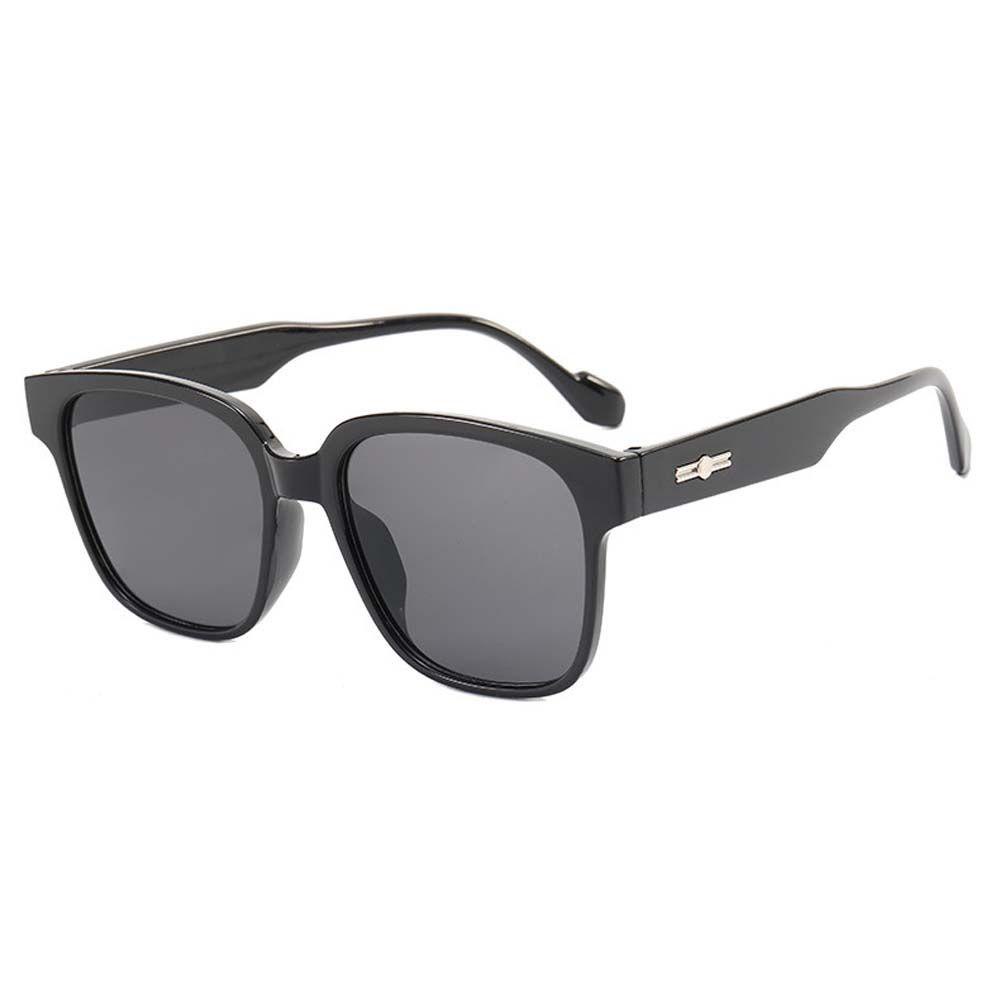 JARRED Kính Mát Gọng Vuông Lớn Bằng Kim Loại Màu Hồng / Xám Đen Sang Trọng Cho Nữ