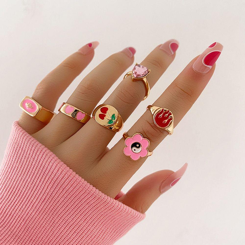 Bộ Nhẫn Hình Trái Tim Thái Cực Quyền