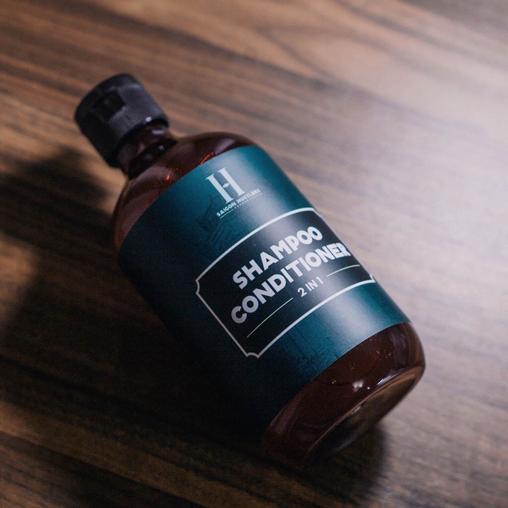 Dầu Gội Xả Nam 2in1 Saigon Hustlers Shampoo &amp; Conditioner 500ml