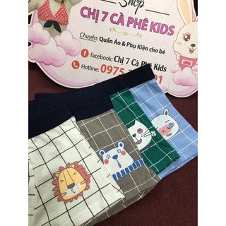 set 8 quần sịp bé trai cao cấp đủ size