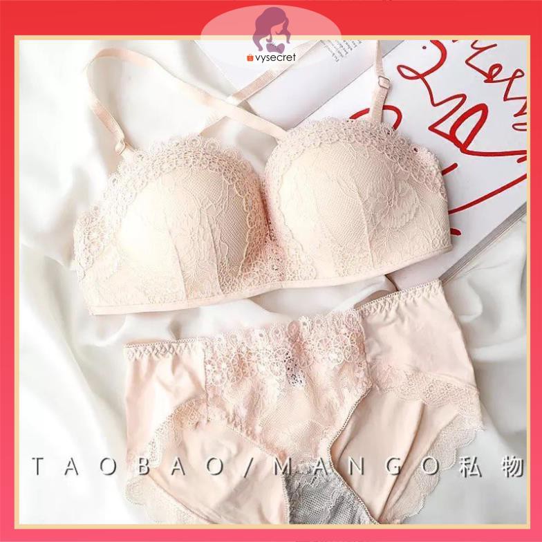 BỘ ĐỒ LÓT NÂNG NGỰC  🔥CÓ MÃ GIẢM GIÁ + FEESHIP 🔥 SÉT NỘI Y QUẢ NGANG CAO CẤP,TẠO KHE C1352 | BigBuy360 - bigbuy360.vn