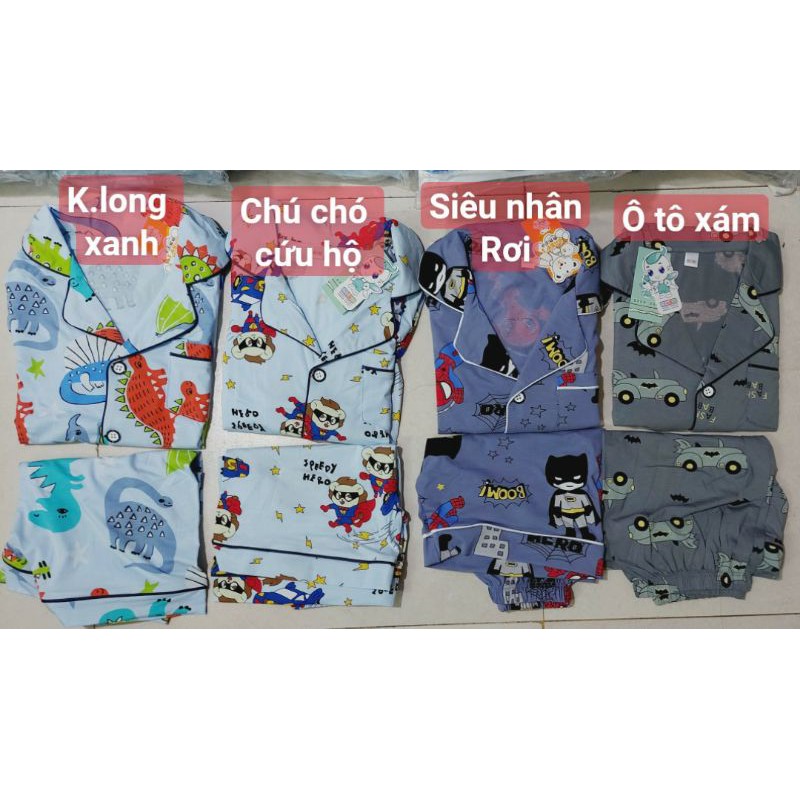 [Ảnh thật+Vedeo] Bộ Pizama trẻ em 25-38/40kg cao cấp  Hàng QC Xuất Hàn KaiKaisiêu mềm mát