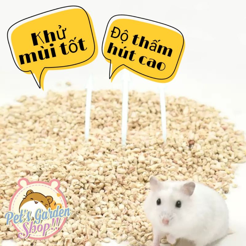 Cùi bắp lót chuồng (gói 500gr) cho hamster, nhím, bọ ú, pet nhỏ...