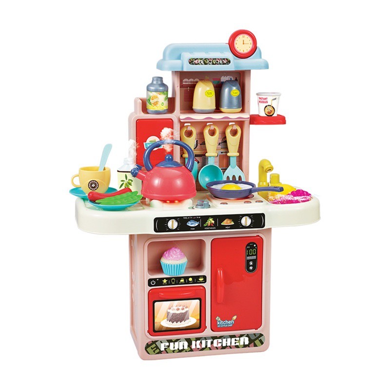 ĐỒ CHƠI NẤU ĂN CHO BÉ 45cm (tạo khói) loại Mini -Đồ chơi đầy nhà