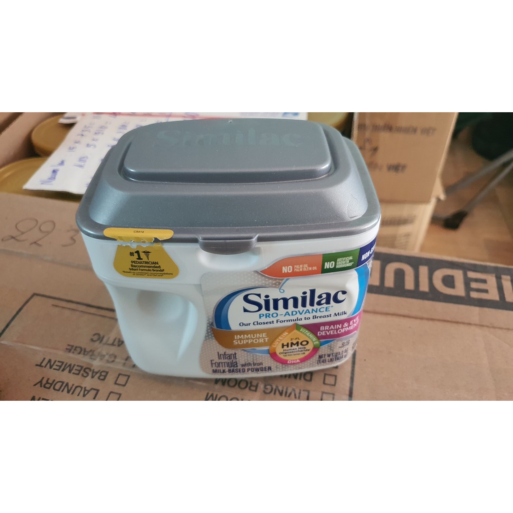 Sữa Similac Pro Advance Non GMO – HMO cho bé từ 0 – 12 tháng nhập Mỹ