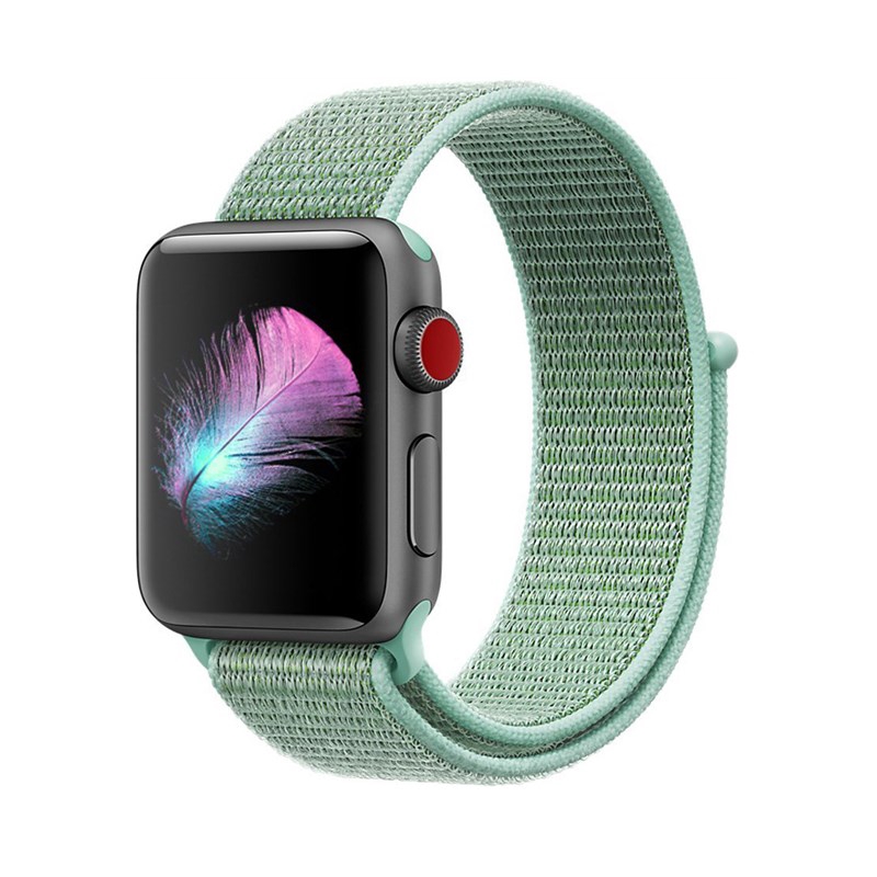 Dây đeo đồng hồ Lykry cho Apple watch Series 6/5/4/3/2/1 38MM 40MM 42MM 44M chất liệu nylon