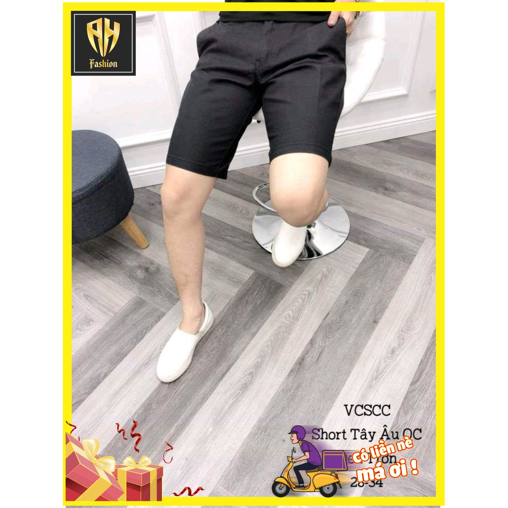 Quần short JEAN nam co giãn mặc thoải mái vải mềm dày dặn form đẹp mẫu mới cao cấp-AHFASHION