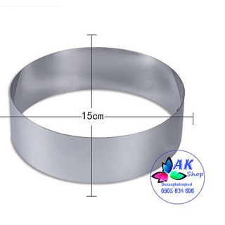 SET 3 KHUÔN RING BÁNH MOUSSE TRÒN