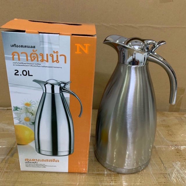 Bình Giữ Nhiệt Inox 304 Thái Lan 2 Lít [Giá xưởng] PHÍCH NƯỚC GIỮ NHIỆT CHẤT LIỆU INOX 2L