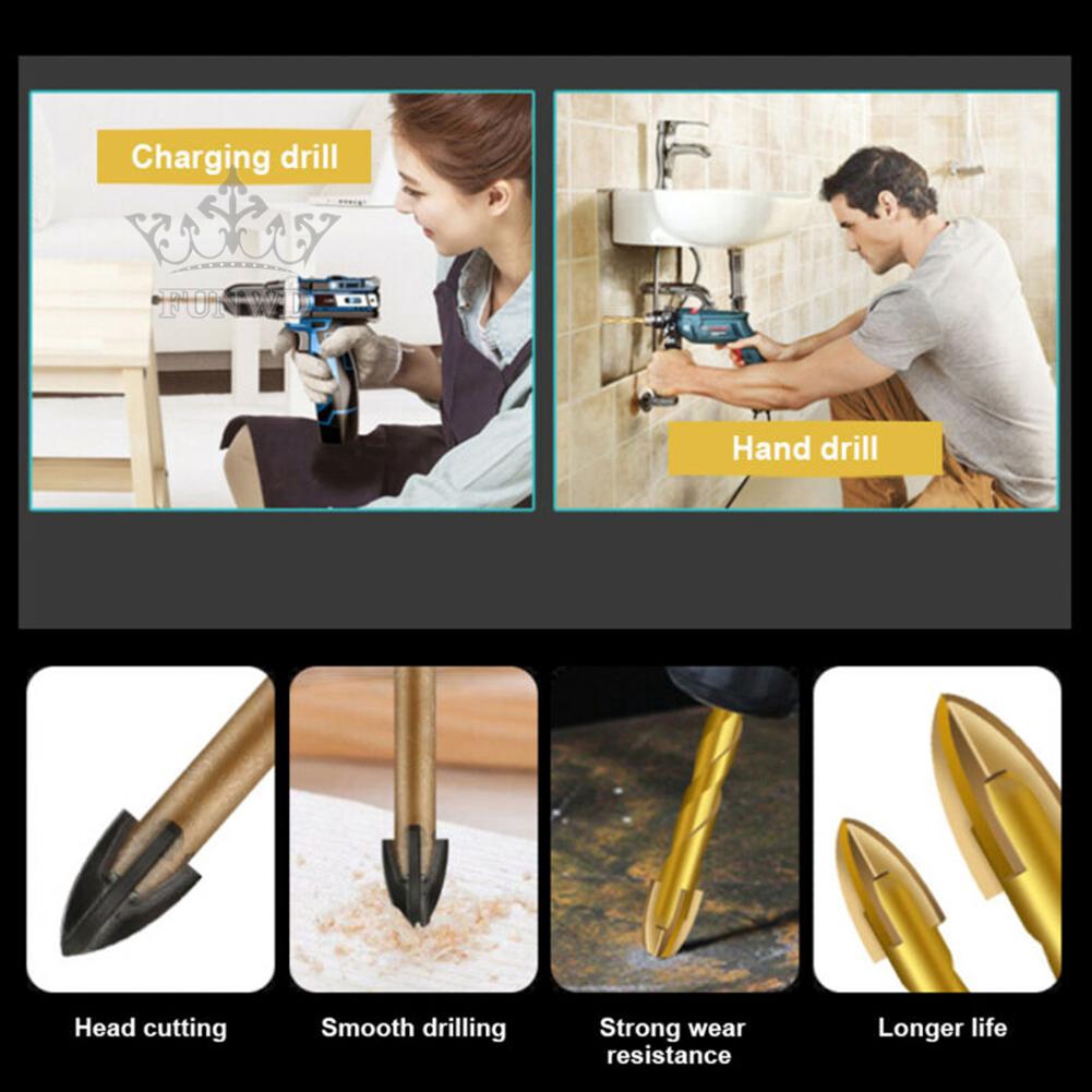 Mũi Khoan Lỗ Hình Chữ Thập 5~12mm