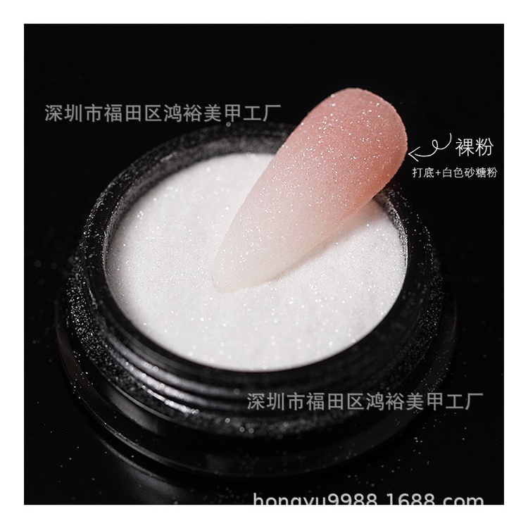 Lẻ Hũ Đá Rắc Đen Trắng / Phụ Kiện Nail