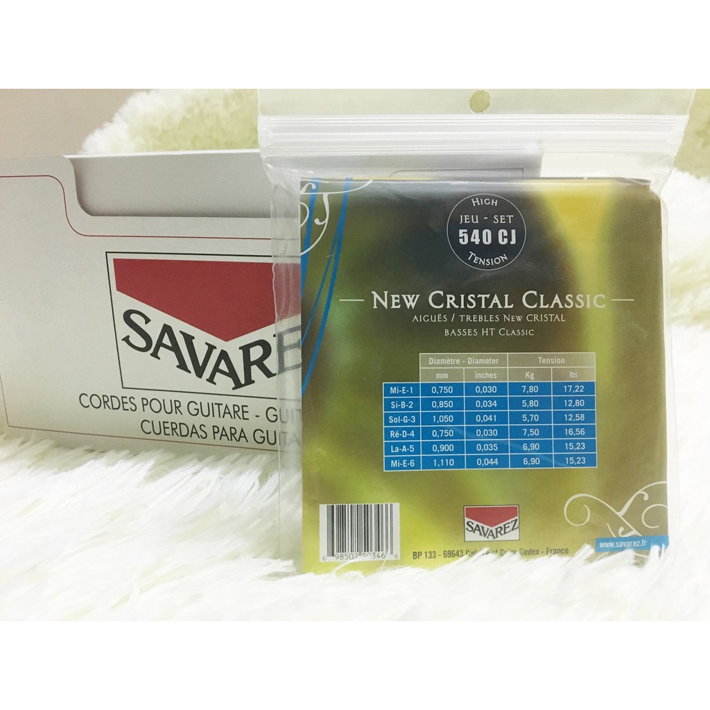 DÂY ĐÀN GUITAR CLASSIC SAVAREZ 540 CJ