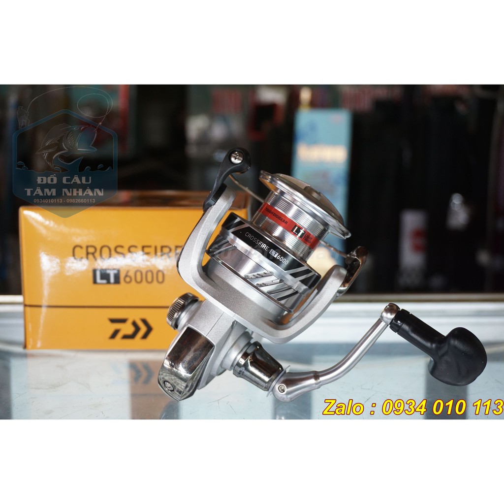 Máy câu cá Daiwa Crossfire LT model 2020 - Made in Việt Nam