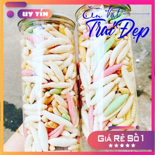 Xả kho bánh men con sâu hủ pet 300g - trai đẹp snack