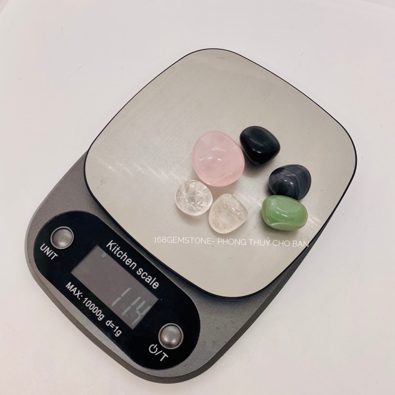 100g Đá Thach Anh Các Loại, Thach Anh Hồng, Xanh, Đen, Trắng Loại Đẹp, Đa Tự Nhiên Mang Năng Lượng Tích Cực