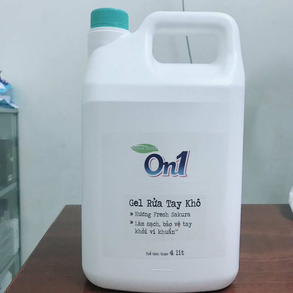HOẢ TỐC SIÊU NHANH 🚚 GEL On1 Can 4 lít 4l rửa tay khô sát khuẩn SIÊU RẺ | BigBuy360 - bigbuy360.vn