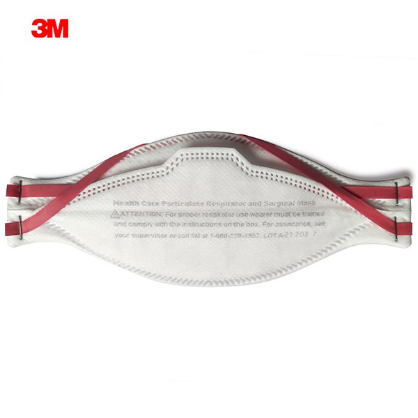 Khẩu trang 3M 1870 chính hãng đạt chuẩn N95 FDA  dây đeo qua gáy kháng khuẩn bụi mịn dùng trong y tế - THINKSAFE