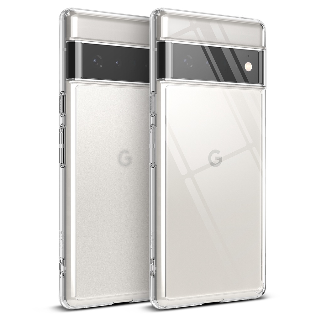 Ốp điện thoại Ringke dòng fusion kiểu trong suốt cứng màu nhám cho Google Pixel 6 Pro Pixel 6