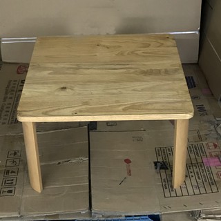 Bàn xếp gỗ vuông kích thước mặt bàn 60cm x 60cm gỗ tự nhiên 100% hàng công ty