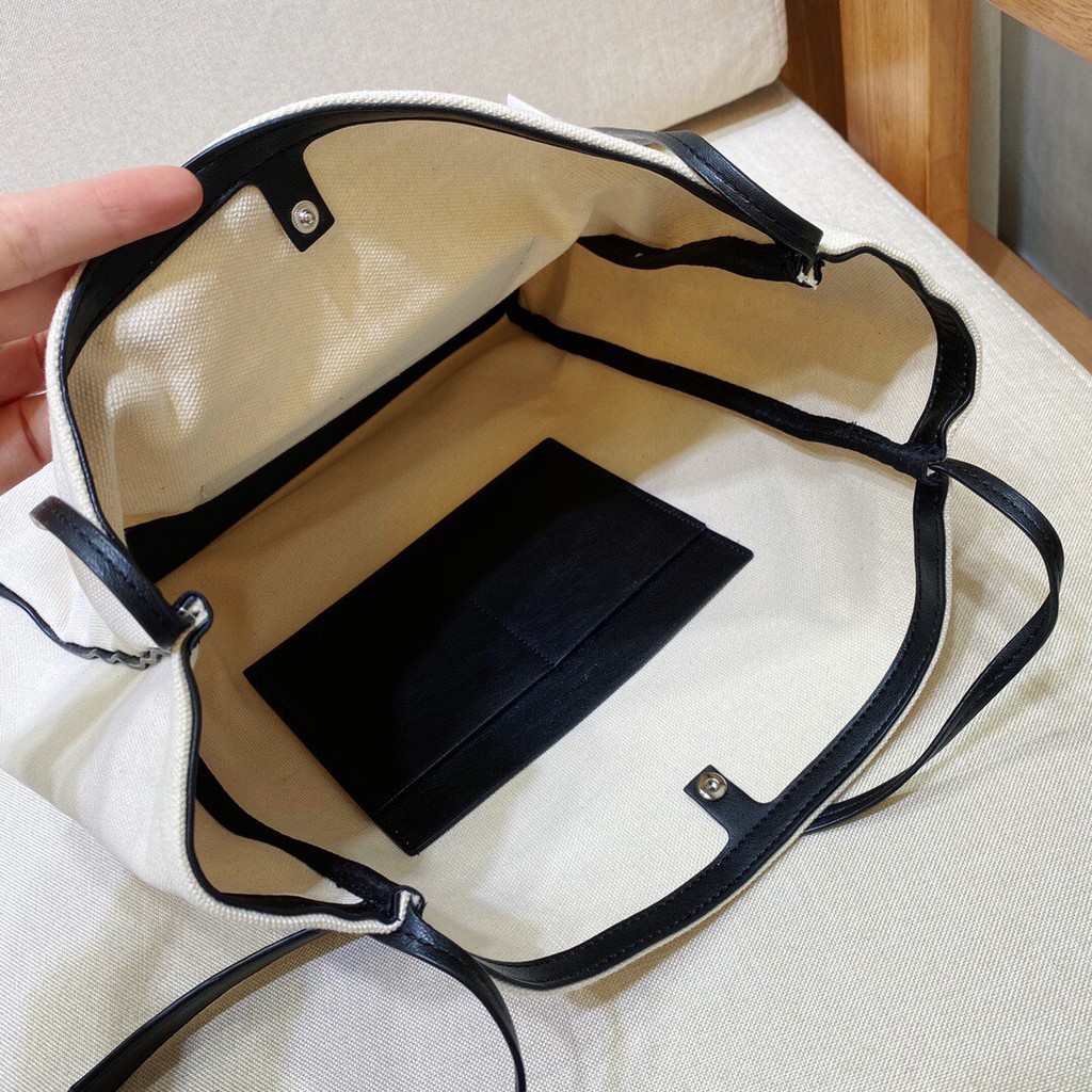 Túi xách Jil Sander medium canvas tote bag ss21