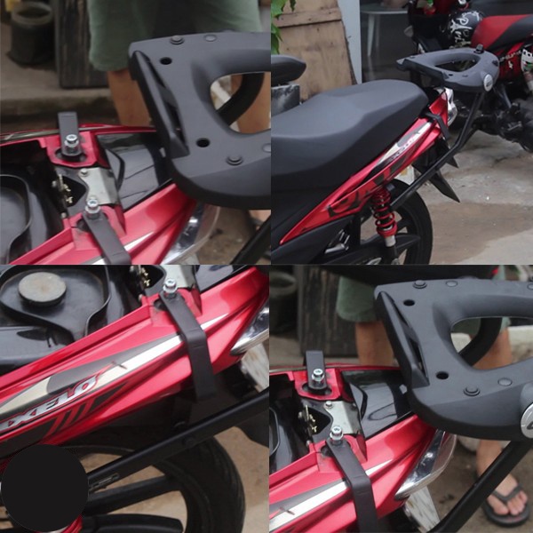 Baga Givi HRV Axelo 125 chính hãng cho xe chịu lực cao bao gồm đế gắn thùng