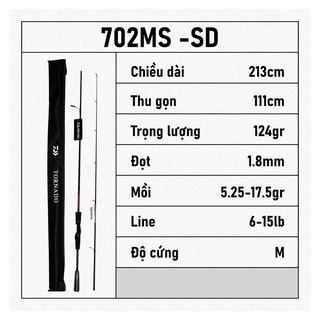 CẦN CÂU LURE MÁY ĐỨNG DAIWA TORNADO