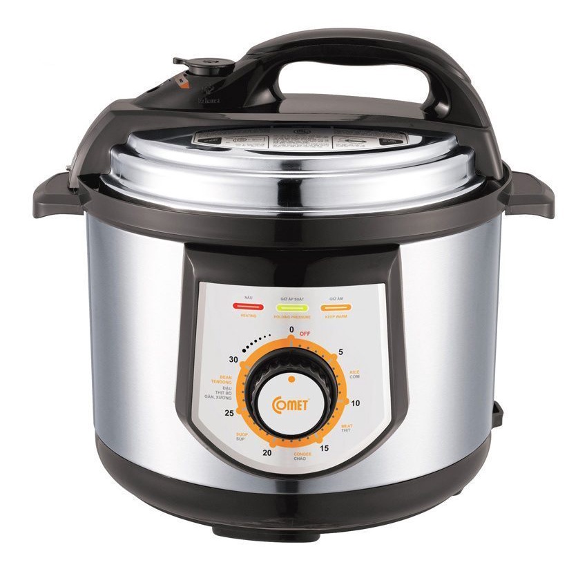 NỒI ÁP SUẤT 5 LÍT COMET CM 6150 NẮP RỜI CHÍNH HÃNG BẢO HÀNH 12 THÁNG