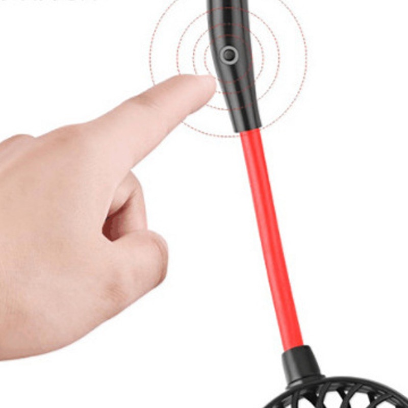 Quạt USB Mini Đeo Cổ Rảnh Tay 3 Tốc Độ Tùy Chỉnh Kèm Sạc Tiện Dụng Cho Gia Đình / Văn Phòng