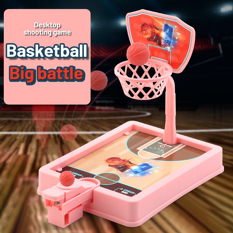 Bàn chơi bóng rổ mini ZHAN QI TOYS để bàn vui nhộn thích hợp tương tác giữa ba mẹ và bé