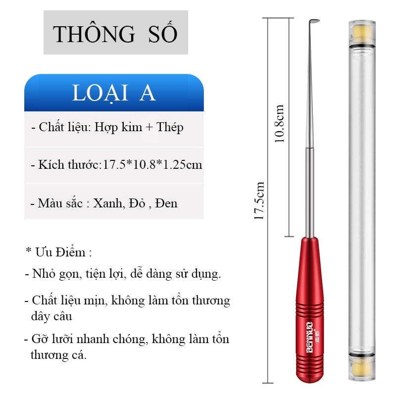 Dụng Cụ Gỡ Lưỡi Câu Cá Chuyên Dụng Cao Cấp PK-45