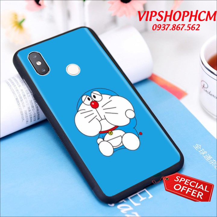 Ốp lưng Xiaomi Redmi 4A/ 4X/ 5/ 5A/ 5 Plus Hình Doremon Nhảy Múa - viền TPU dẻo