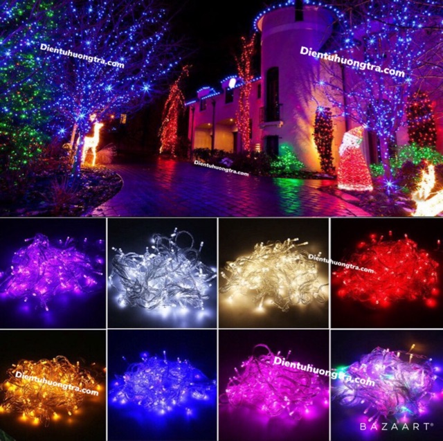 Đèn chớp led dây trong 4m BI NHỎ