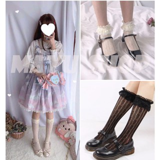 Tất ren Lolita Sock
