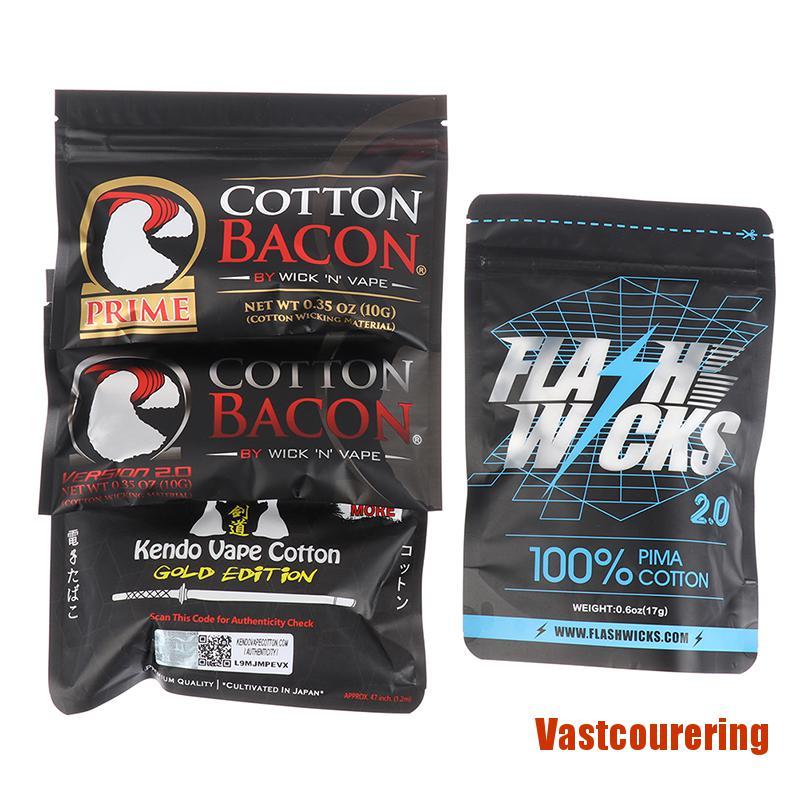 Bông Cotton 100% Chuyên Dụng Cho Buồng Đốt Thuốc Lá Điện Tử Vape