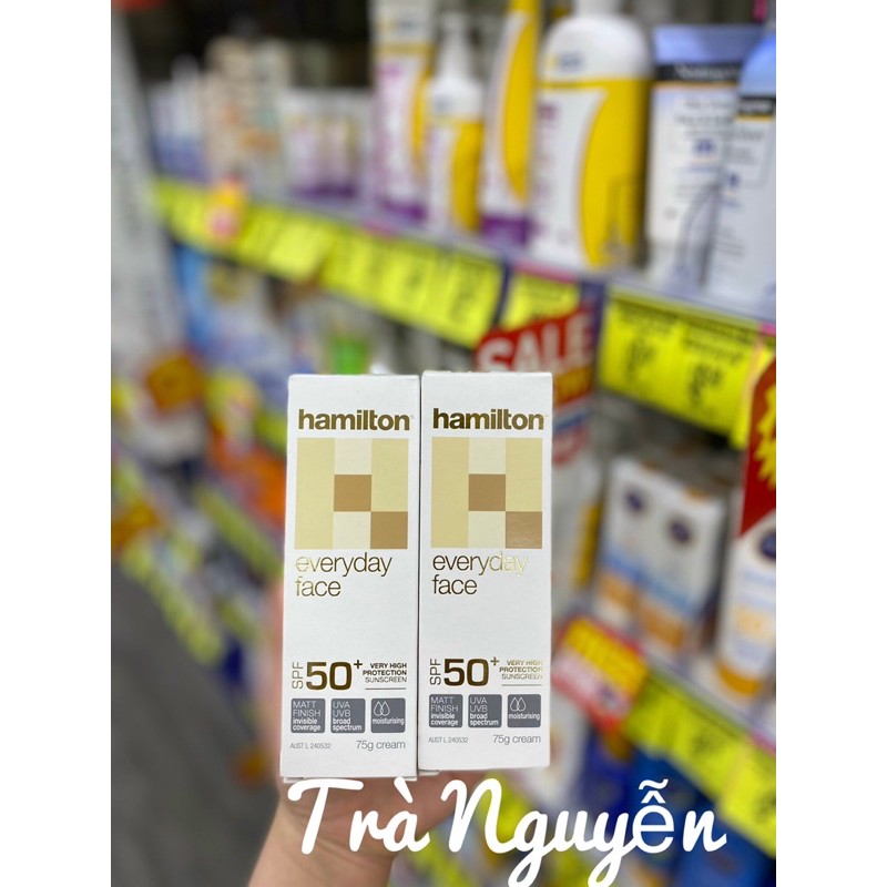 Hamilton Everyday Face SPF50+