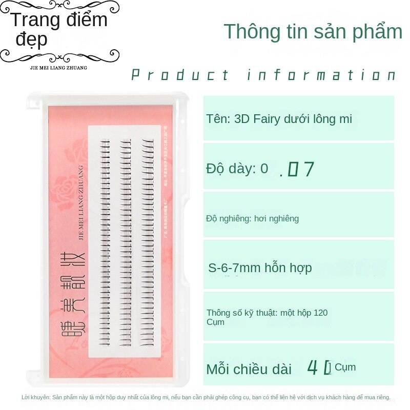 Lông Mi Giả Trang Điểm Tự Nhiên  9272