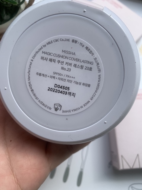 Phấn Nước Missha Magic Cushion Cover Lasting SPF50+ PA+++