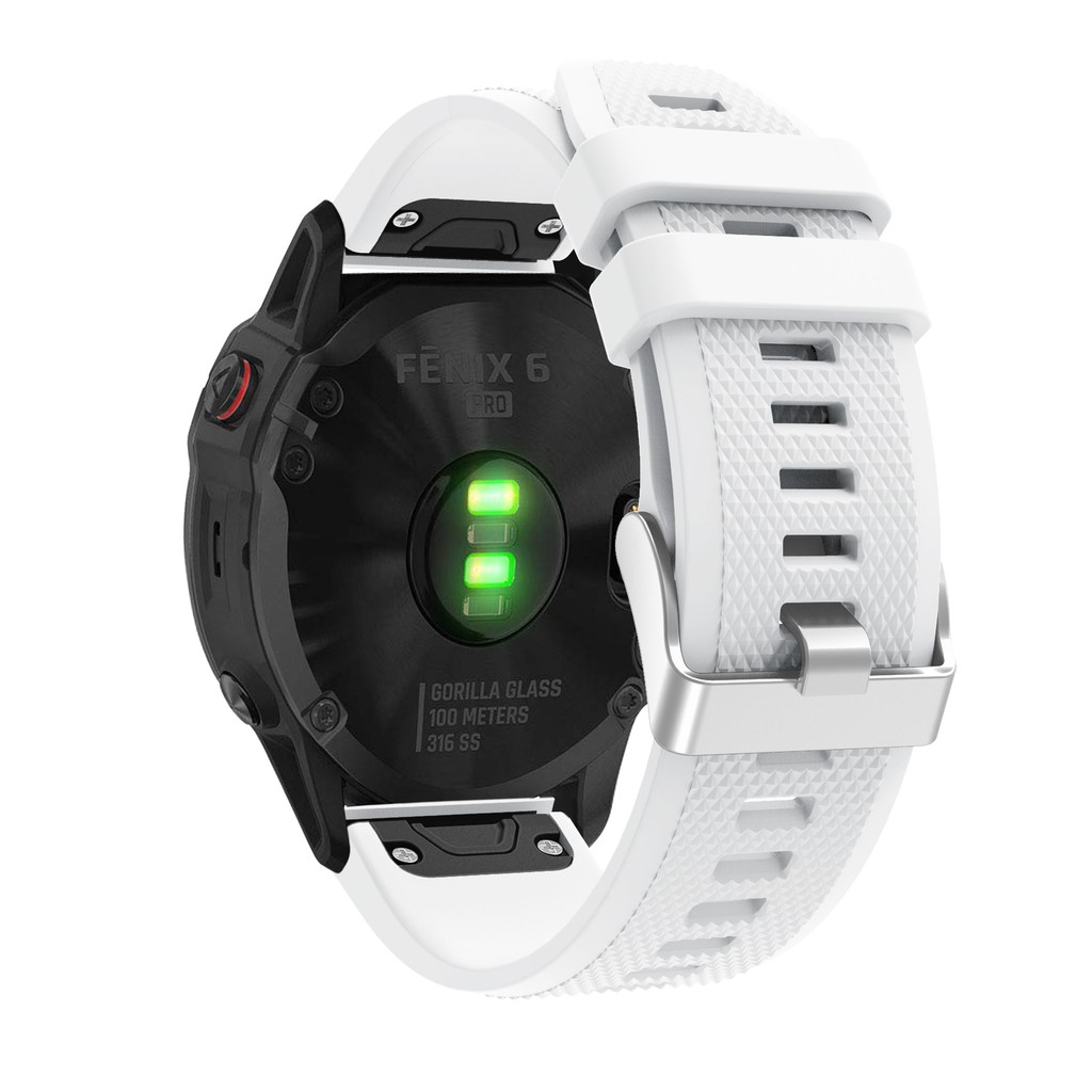 Dây Đeo Silicone 22Mm Cho Đồng Hồ Garmin Fenix 6/6 pro/5/5 plus/forerunner 945/935/approach s60/instinct/quatix 5