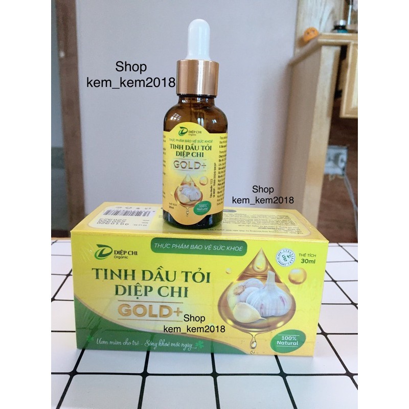 [Video Check Chính Hãng] Tinh Dầu Tỏi Diệp Chi Gold+