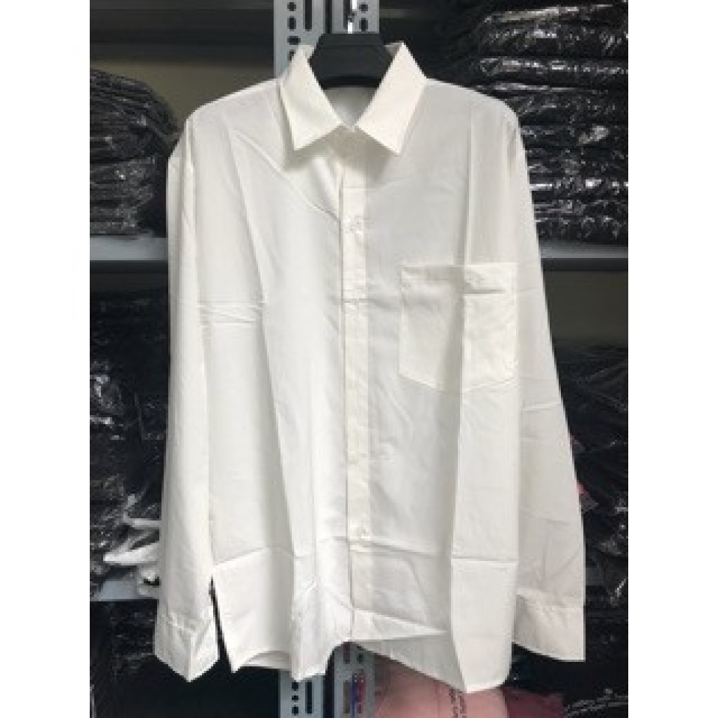 Áo sơ mi Mavota áo sơ mi trắng dài tay unisex form rộng Hàn Quốc ASM30
