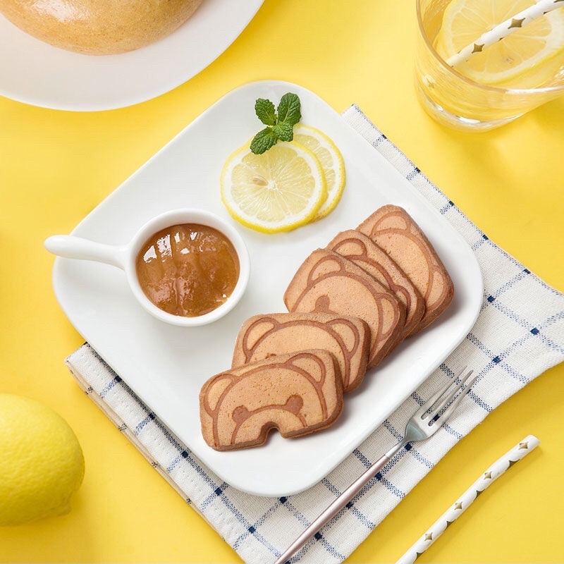 BÁNH QUY GẤU CANBEAR - MẬT ONG - TRỨNG NƯỚNG