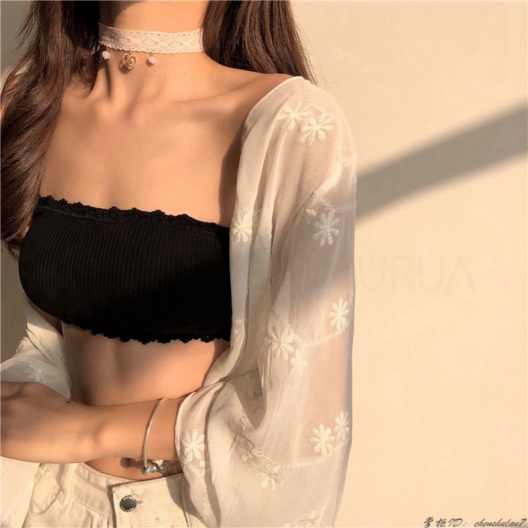 [RẺ VÔ ĐỊCH] Áo bra ren nữ len tăm không dây thể thao nâng ngực -Áo bralette cotton mềm không gọng mút mỏng cài sau Y24 | BigBuy360 - bigbuy360.vn