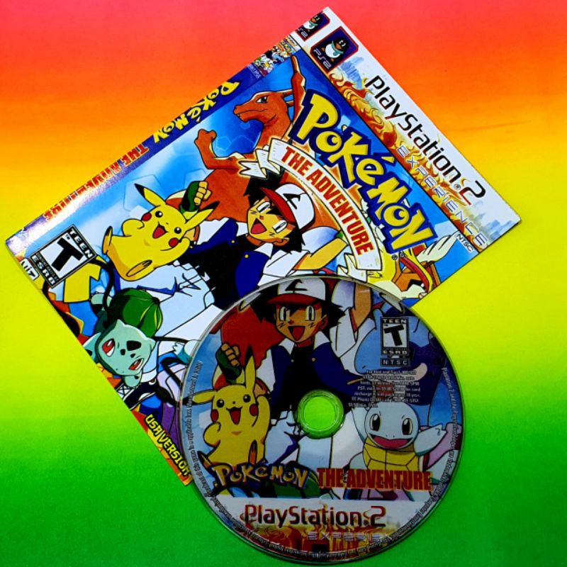 Playstation Máy Chơi Game Cầm Tay 2 Video Game Pokemon The Adventure