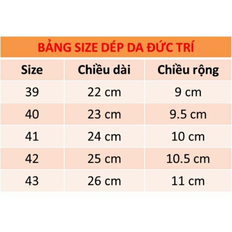 Dép Nam quai ngang da bò cao cấp Mã số V57