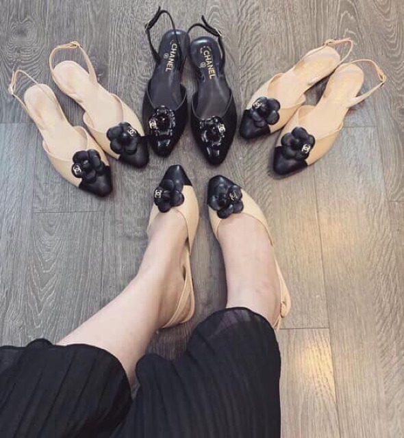 SANDAL BỆT HOA TRÀ SIÊU HOT-KÈM VIDEO VÀ ẢNH THẬT